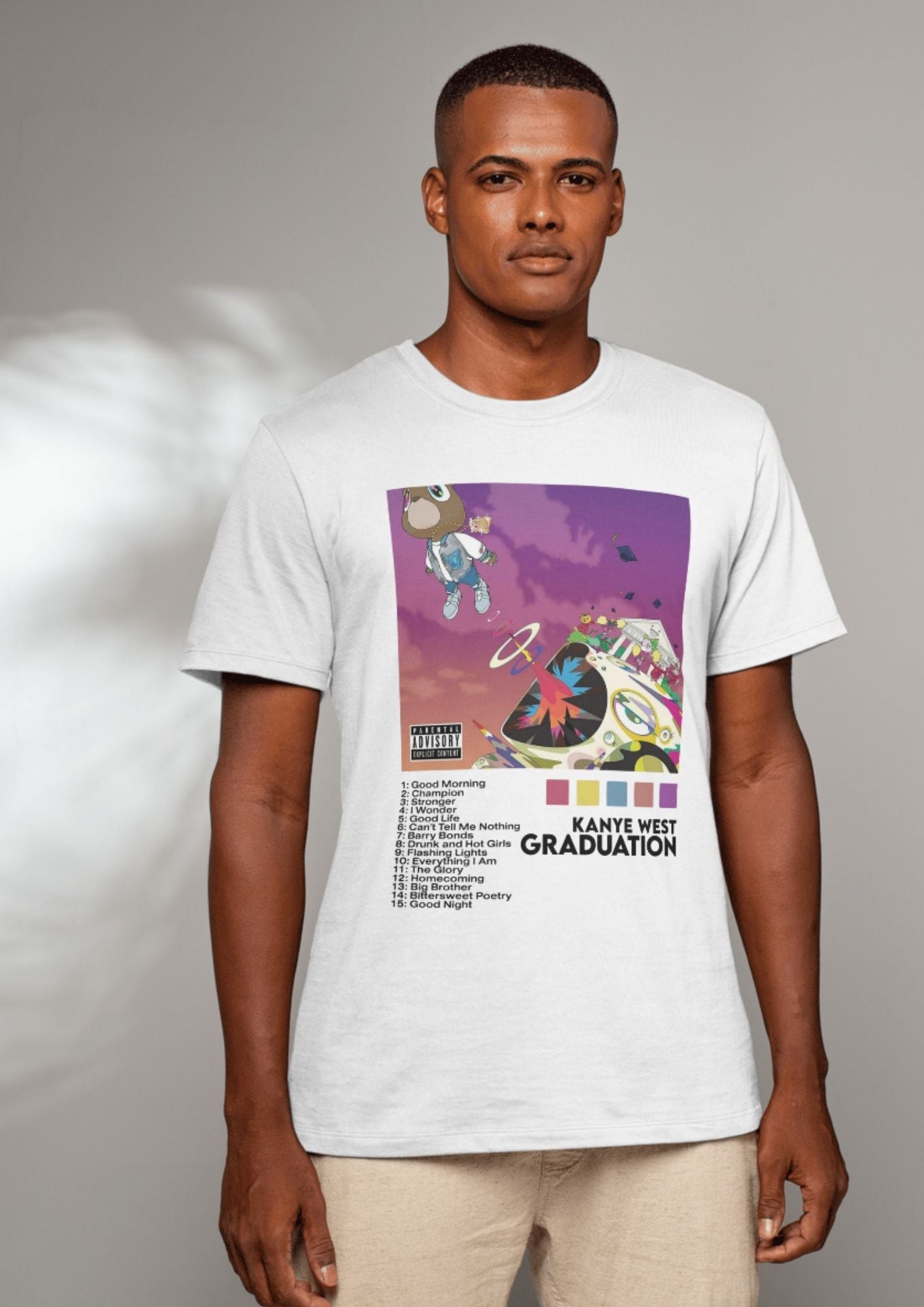 Kanye West Graguation Album Tshirt