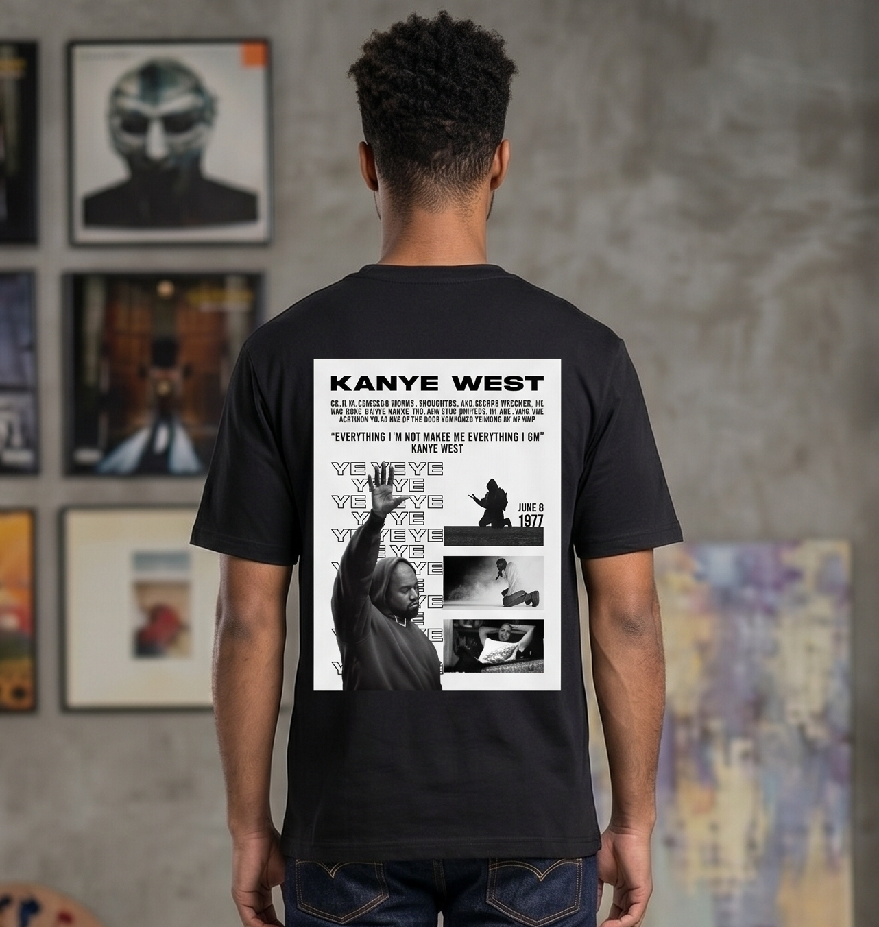 Kanye West "Donda" Inspired Graphic Tshirt