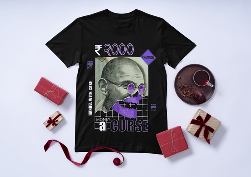Gandhi Regular Fit Unisex Tshirt